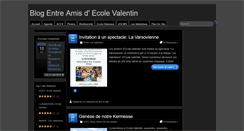 Desktop Screenshot of ecole-valentin.net
